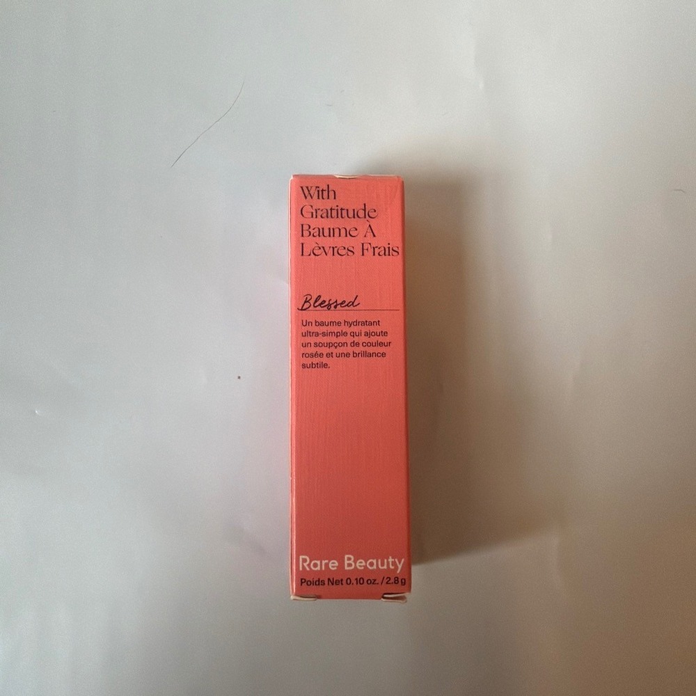 Rare Beauty With Gratitude Dewy Lip Balm Blessed 0.10 oz 2.8g New in Box